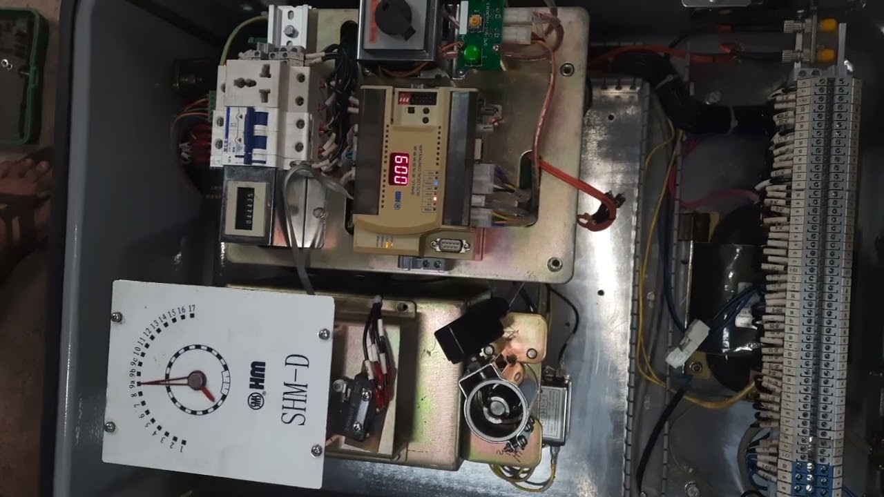 33 Kv oltc controller in repairing work 