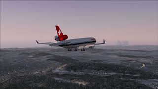 Evening Arrival Lszh Md11 Fsx