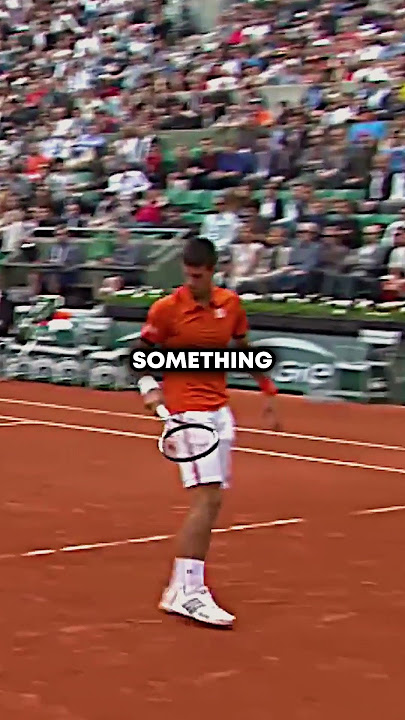 When Djokovic Got MAD At His Mistake 🥎😡