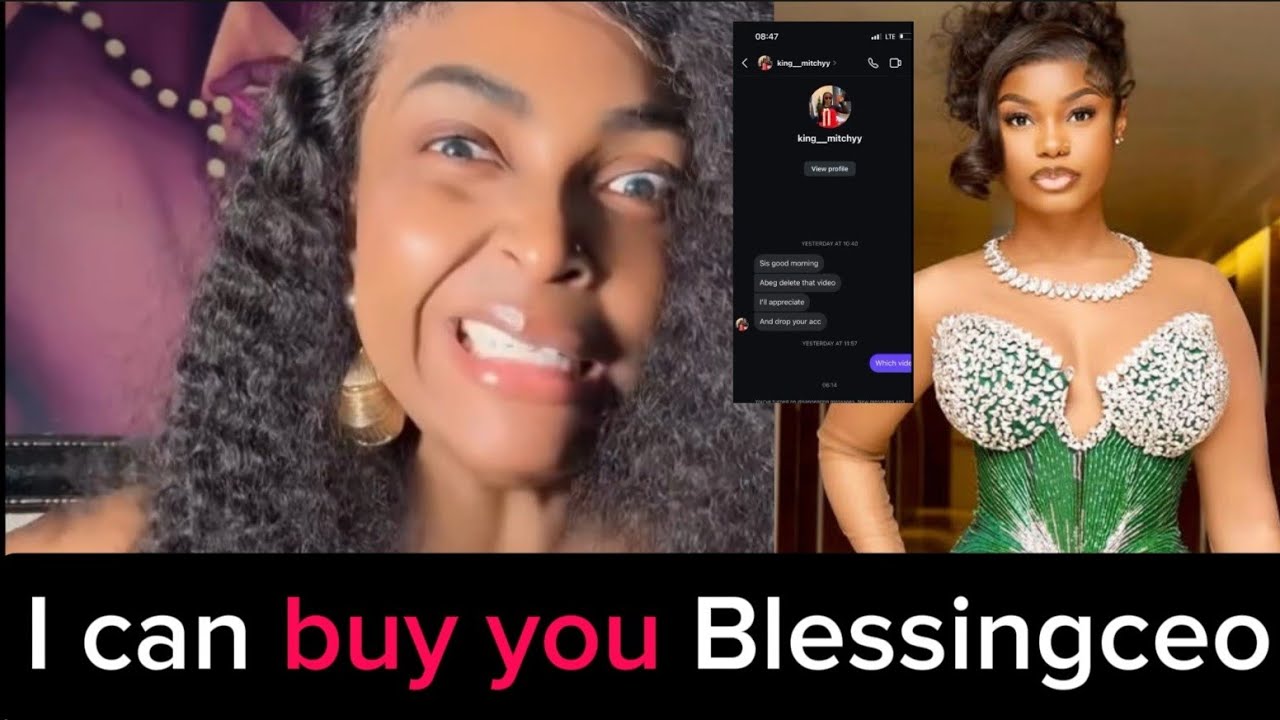 You won't believe what Mitchy sends to Blessingceo's DM, is the audacity for me