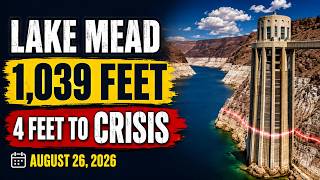 Lake Mead Water Level Update August 26, 2026 — We're 4 Feet From Disaster Water Level Eagle Mountain Lake