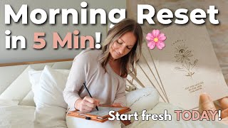 Reset Your Morning Routine in 5 Minutes 🌸 | Simple Habits for a Fresh Start