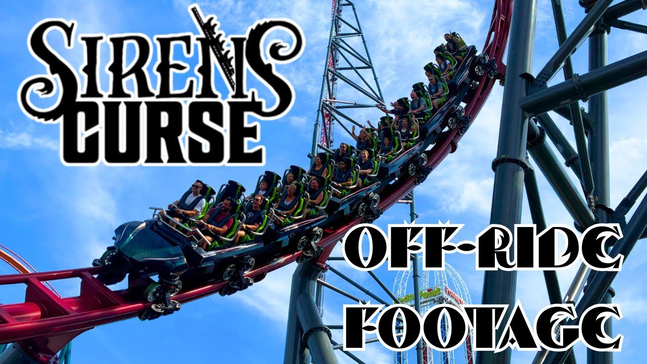 Siren’s Curse Off-Ride Footage | Cedar Point Vekoma Tilt Coaster