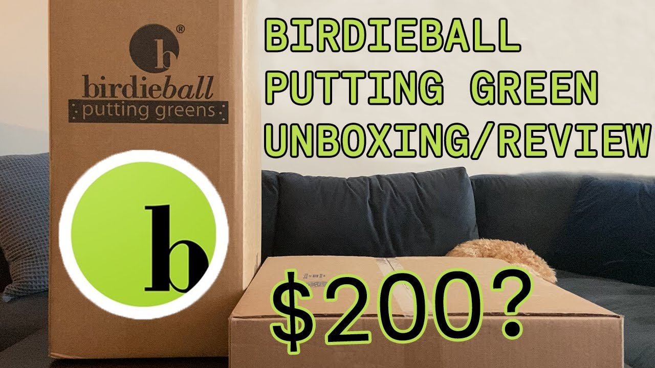 Birdieball Putting Green UNBOXING / REVIEW YouTube