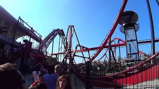 X FLIGHT ROLLER COASTER by KOPACZ 108 views 10 years ago 19 seconds