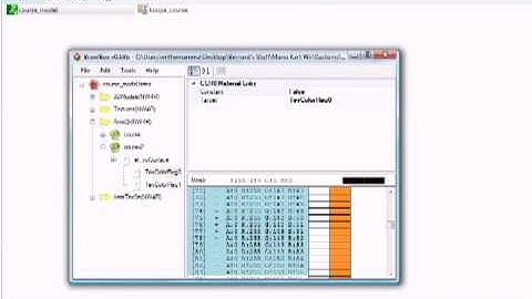 Mario Kart Wii Tutorials - How to edit Lava Colors