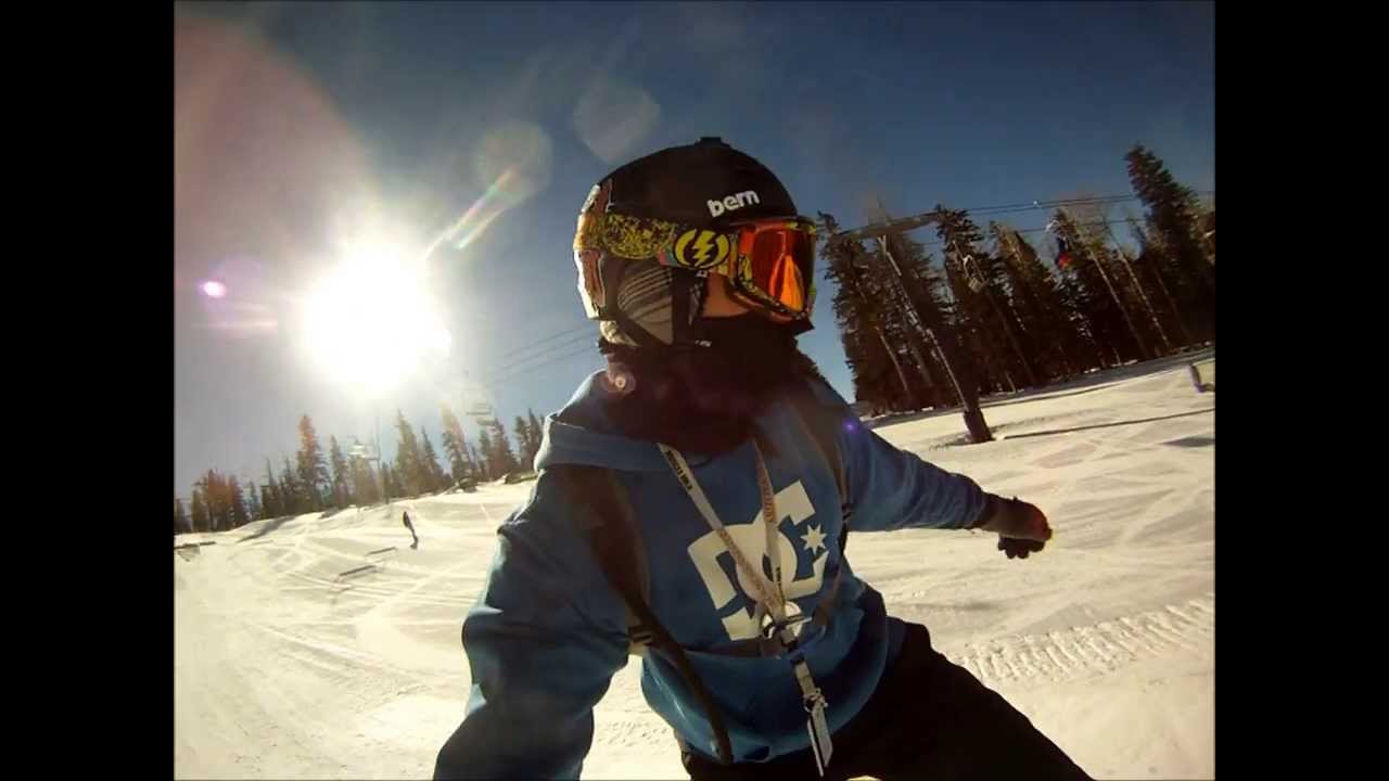 Snowboarding Snowbowl Terrain Park YouTube