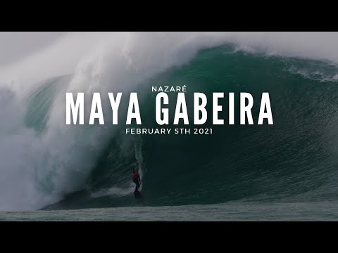 Maya Gabeira  Hell of a Ride - Nazaré February 5th 2021