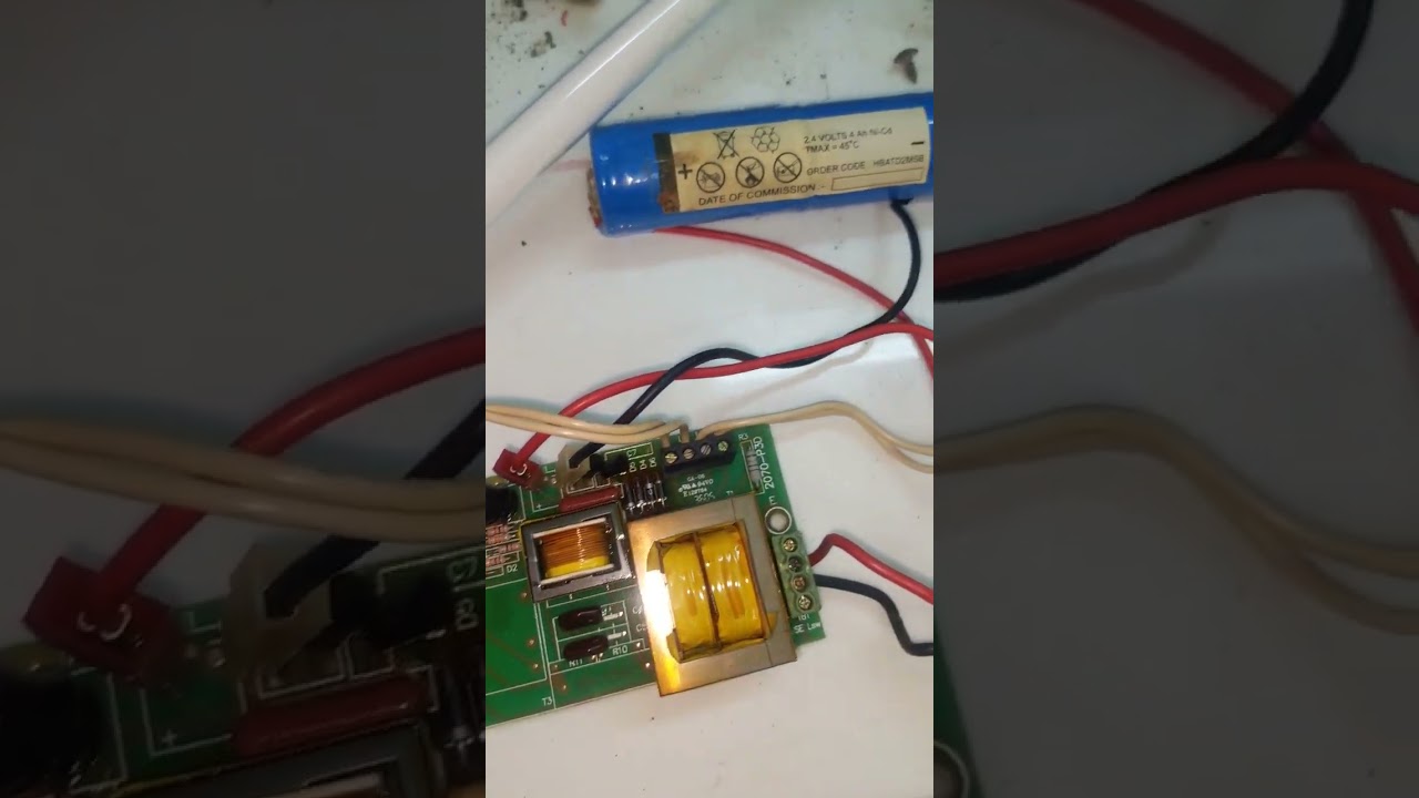 emergency exit light repairing