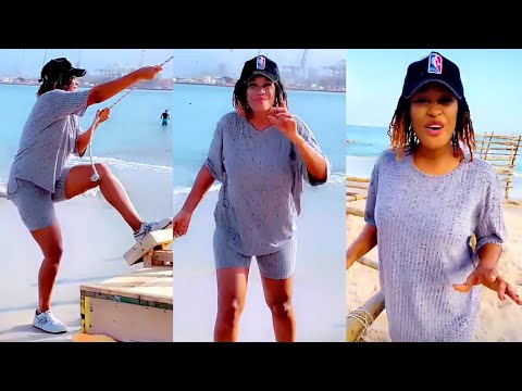 Ndéye ndack sen petit gallé en mode préparation pour le summer fun show au voile d'or avec la tfm