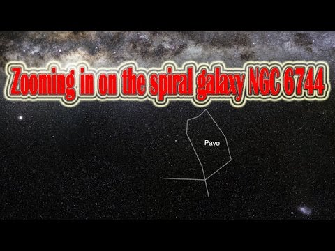 Zooming in on the spiral galaxy NGC 6744 | Space & Sola System Documentary Video |Star Video