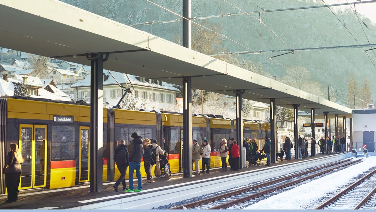 Neubau WB. Strecke, Fahrzeuge, Eröffnung.