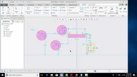 Sketching Tutorial Part - 2 - Creo 4.0