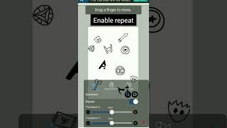 How to make Same pattern in Ibis Paint X