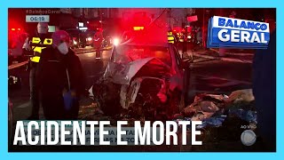 Acidente deixa um morto e dois feridos com gravidade na zona sul de SP