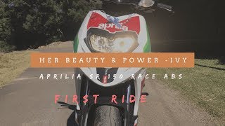 Her Power//️Ivy//Aprilia SR 150 Race ABS// The Shiftless Machine