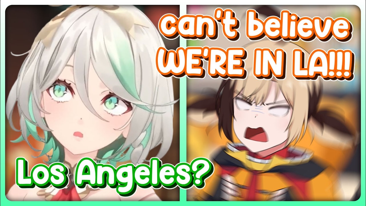 Gigi Literally Screaming Across the Room to Tell Cecilia Their Location in GeoGuessr