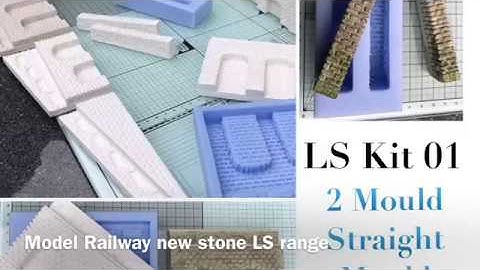 LS Range - Model Railway Scenery Moulds