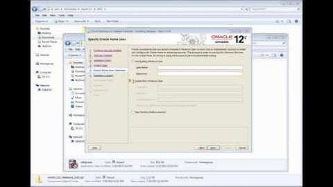 Oracle 12c Database   How to install Oracle 12c Database in Windows 7