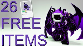 HURRY! GET 26 FREE ITEMS \& DOMINUS + 4 FREE OUTFITS IDEAS (2024) LIMITED EVENTS!