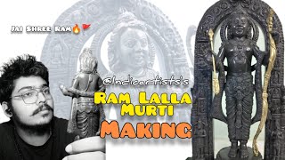 Ram Lalla murti making || @indicartist001 || miniature sculpture