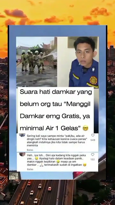 inisiatif lah gimana prasaan lho posisi mreka😌 #viralvideo #shortvideo #damkar #fypyoutube #trending
