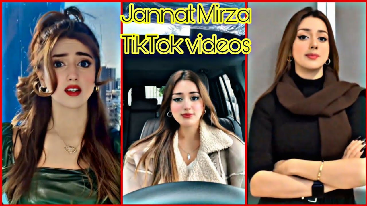 Jannat Mirza New Tiktok Videos |Jannat Mirza latest Tiktok Videos