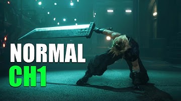 Final Fantasy VII Remake Chapter 1 Walkthrough Gameplay - Normal