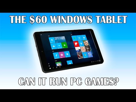 Can a $60 Windows Tablet Play PC Games?