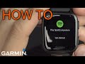 How to Listen Spotify on Garmin Venu image