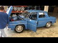 Arrancando un Renault 8 ts un auténtico espectáculo