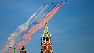 Москва, 9 мая 2014г. Пролёт военной техники...