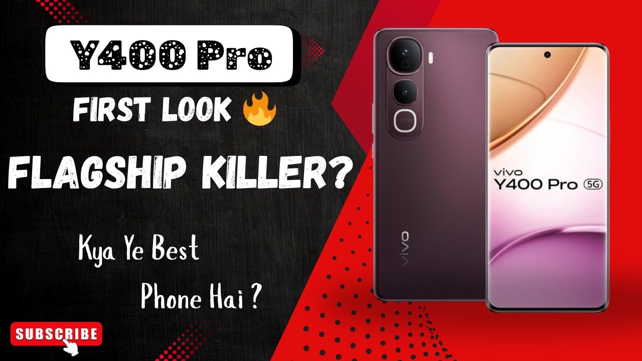 Vivo y400 pro first Look 😍|| Flagship killer || Kya ye Best phone Hai? 🤷🏻