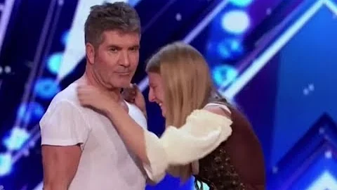 Simon Cowell Shows Amazing HEART Steps In To Save Dog Trainer | Americas Got Talent 2017