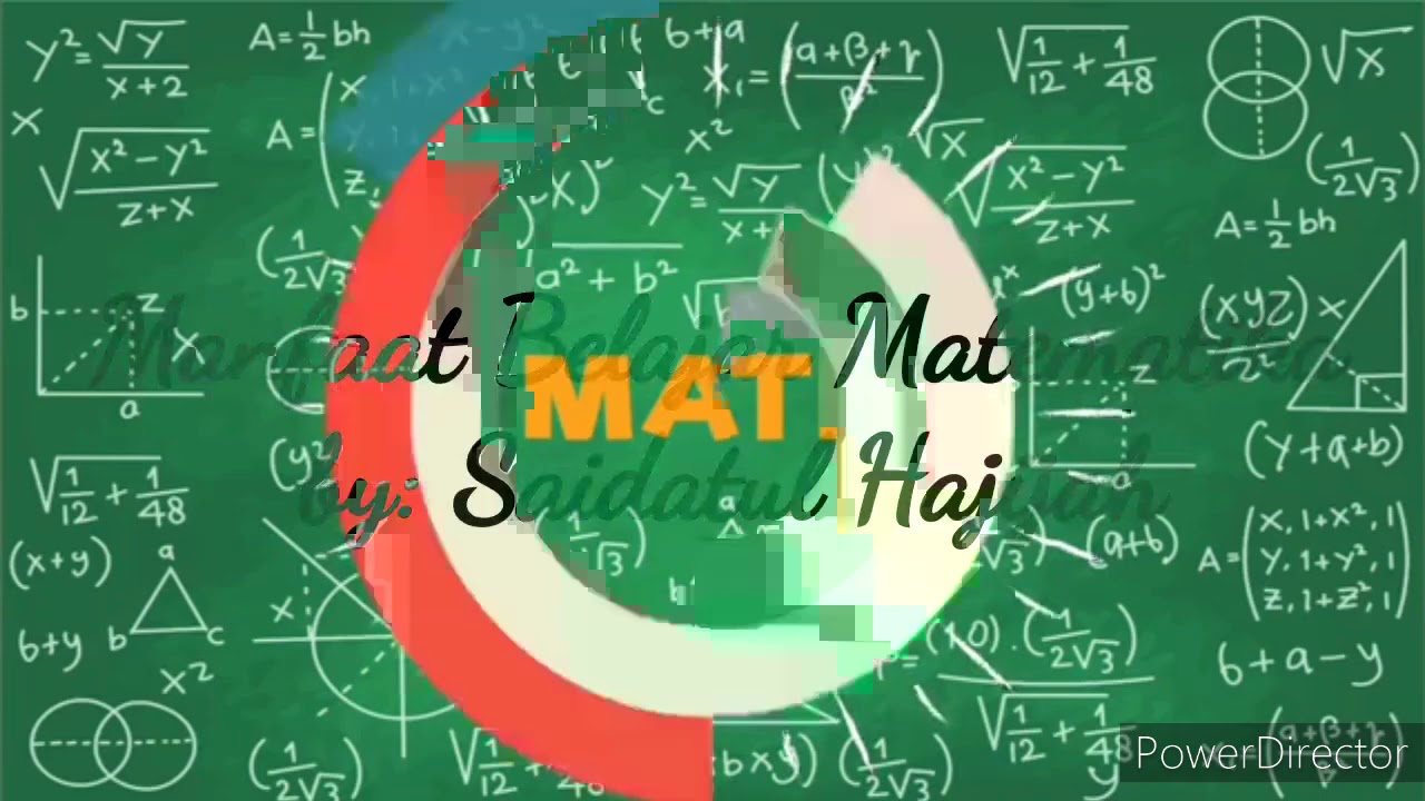 Manfaat Belajar Matematika dalam Kehidupan Sehari-hari - YouTube
