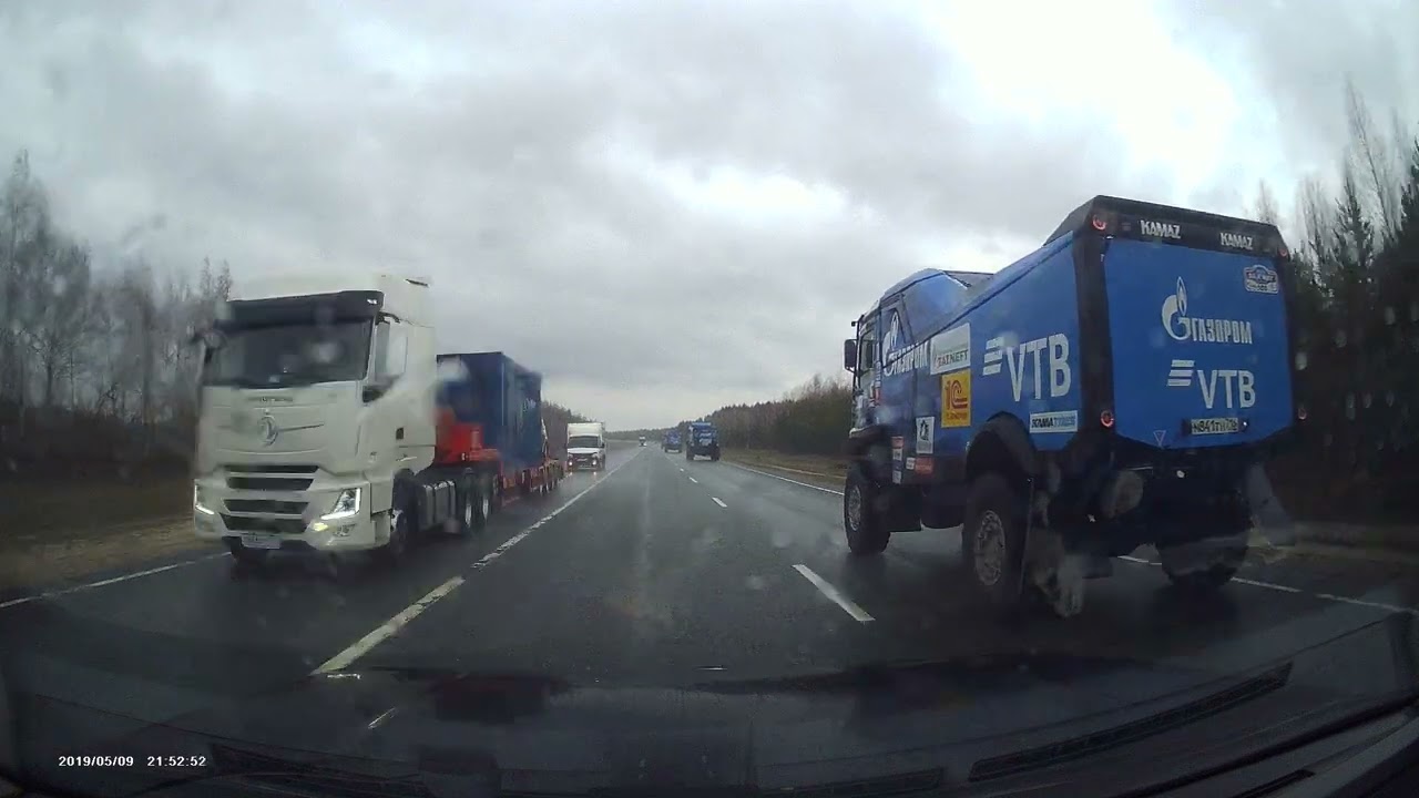 Гоночные Камазы, учавствующие в ралли 