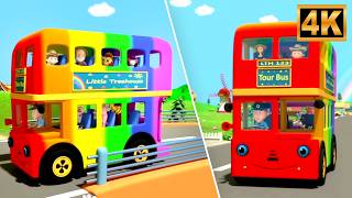 wheels bus fun nursery rhyme kids toddlers