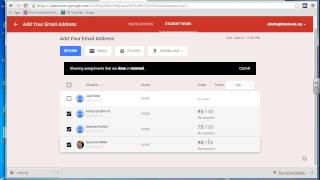 Google Classroom - Managing Student Work