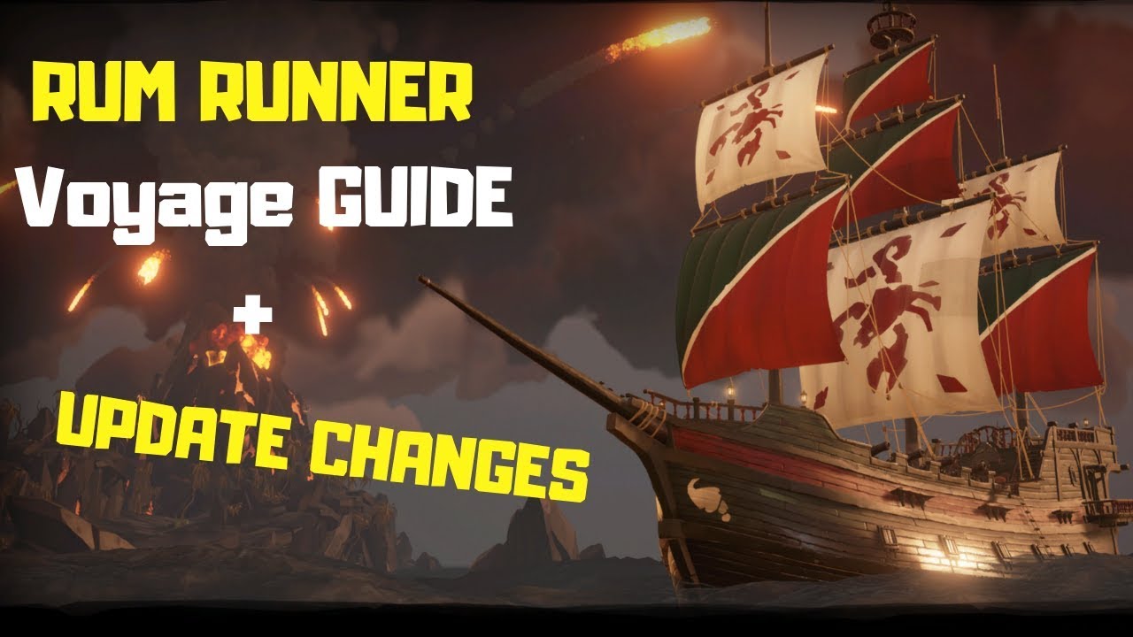 Sea Of Thieves Mercenary Rum Runner voyage guide + new skeleton fort