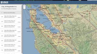 Current world earthquake map
https://earthquake.usgs.gov/earthquakes/map/ recent california and
nevada earthquakes http://scedc.caltech.edu/recent/ s...