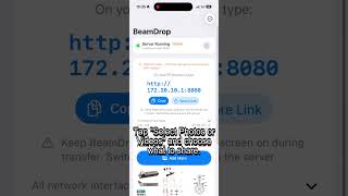 I’m sharing a new build: BeamDrop — Transfer iPhone Photos & Videos to PC (No Cables, No Cloud)