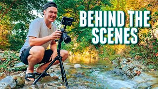 BEHIND THE SCENES! How I Make Relaxing Nature Videos / FOBOS PLANET 2021