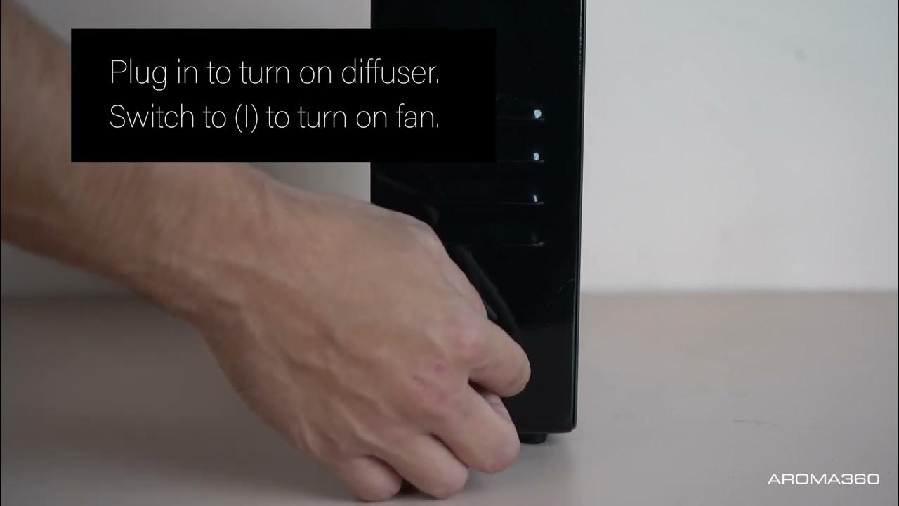 How To Setup The DaVinci360 Diffuser AROMA360® YouTube