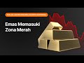 Emas memasuki zona merah  amarkets gold trading forex