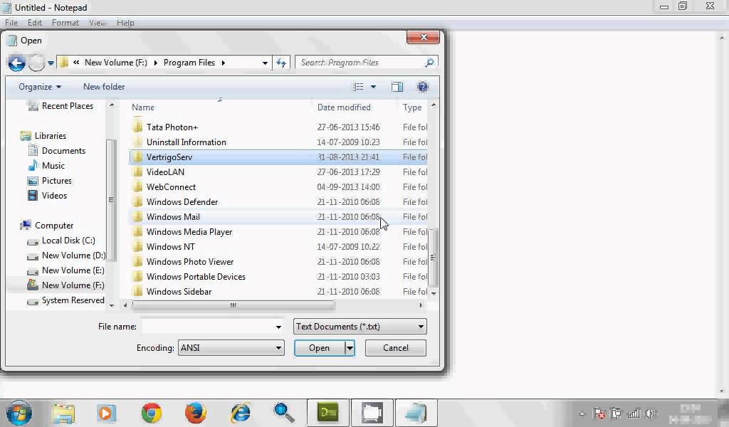 vertrigo server error
