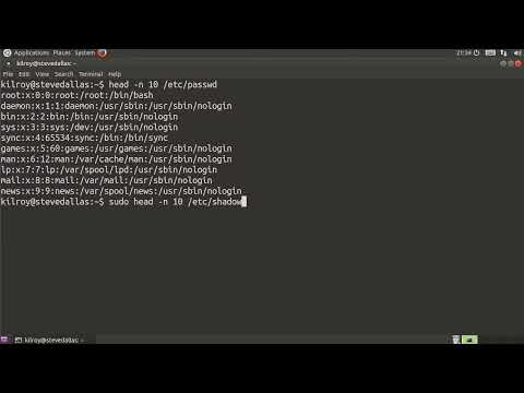 49 Etc Shadow And Etc Passwd Files 