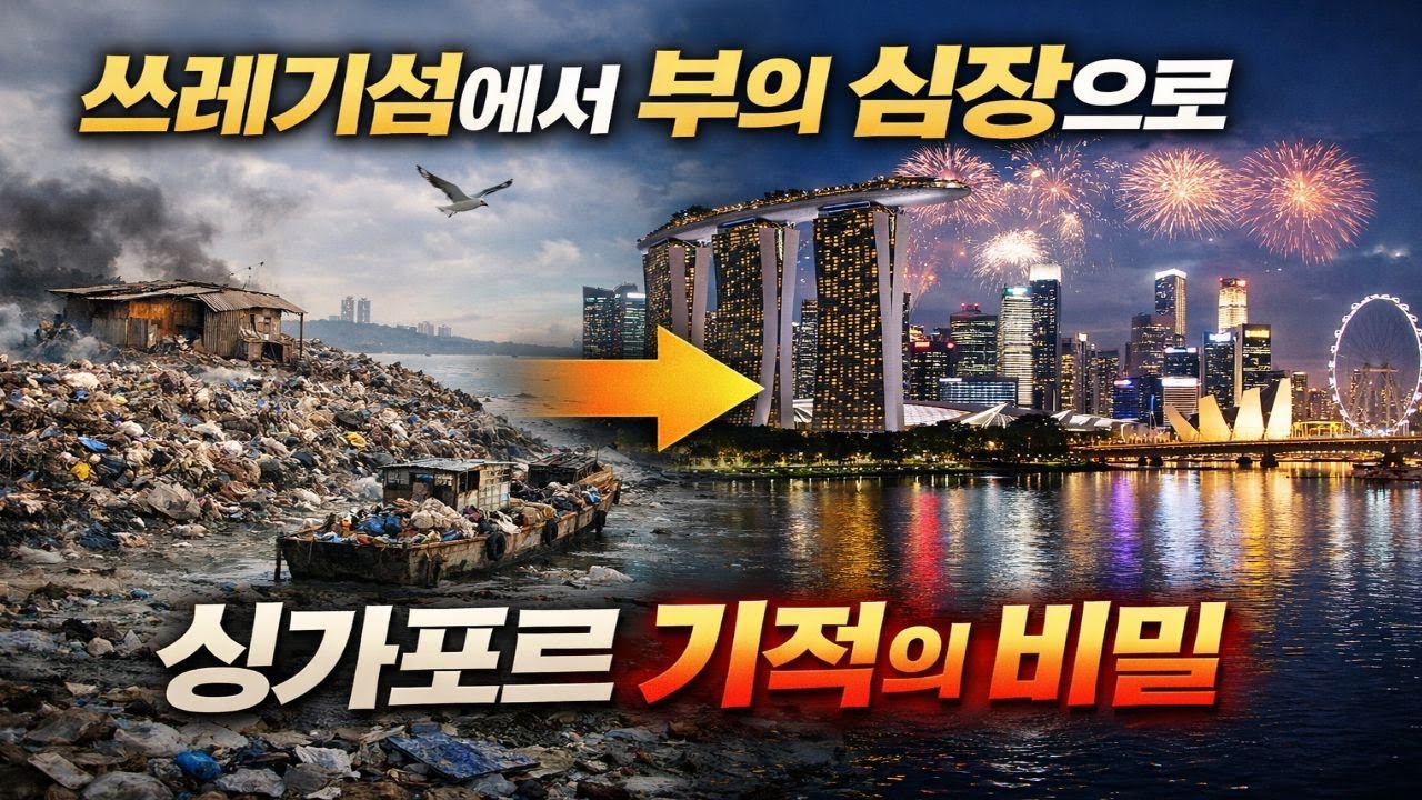 쓰레기섬에서 부의 심장으로, 싱가포르 기적의 비밀