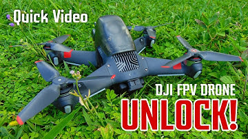 Unlock DJI FPV DRONE 100% FREE ! 1412mW 🔥