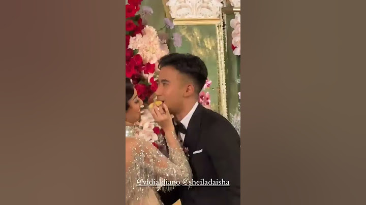 Baper!!! Pernikahan VIDI ALDIANO Dengan SHEILA DARA