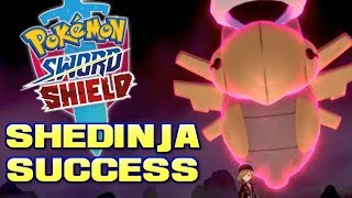 Shedinja Success! Pokemon Sword and Shield Competitive Master Ball Ranked Singles Wi-Fi Battle